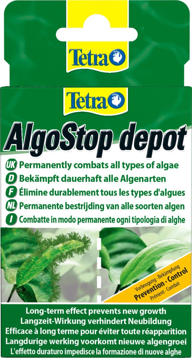 Tetra Aqua Algostop Depot - Algenmiddelen - 12 tab