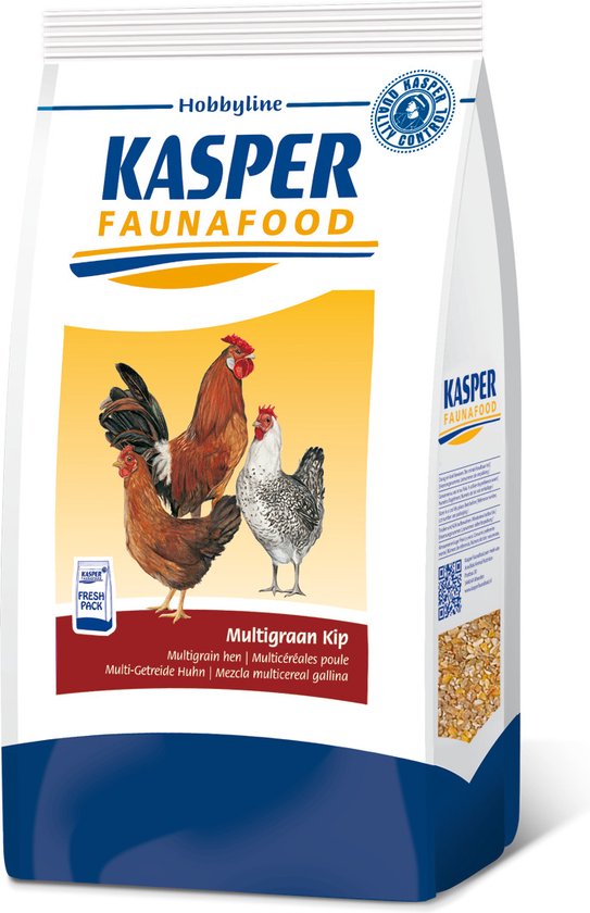Kasper Faunafood Hobbyline Multigraan Kip - 4 KG