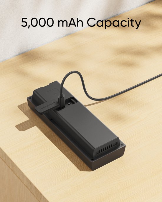 eufy C30 2K Draadloze Video Deurbel - 2K FHD - Accu - Zwart - Op batterijen - 16:9 Uitgebreid beeld - Eenvoudige installatie - Live videogesprek - Mens- en bewegingsdetectie - Compatibel met HomeBase S380 - Geen abonnementskosten