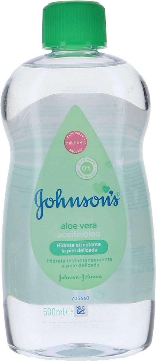 Goedkoopste Johnson's Baby Oil 500 ml. Groen (Aloe Vera) (4886
