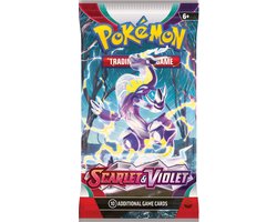 Pokemon Boosterpack - Scarlet & Violet - Booster - 1 pakje 10 kaarten - TCG Pokemon Boosterpack - Scarlet & Violet - Booster - 1 pakje 10 kaarten - TCG