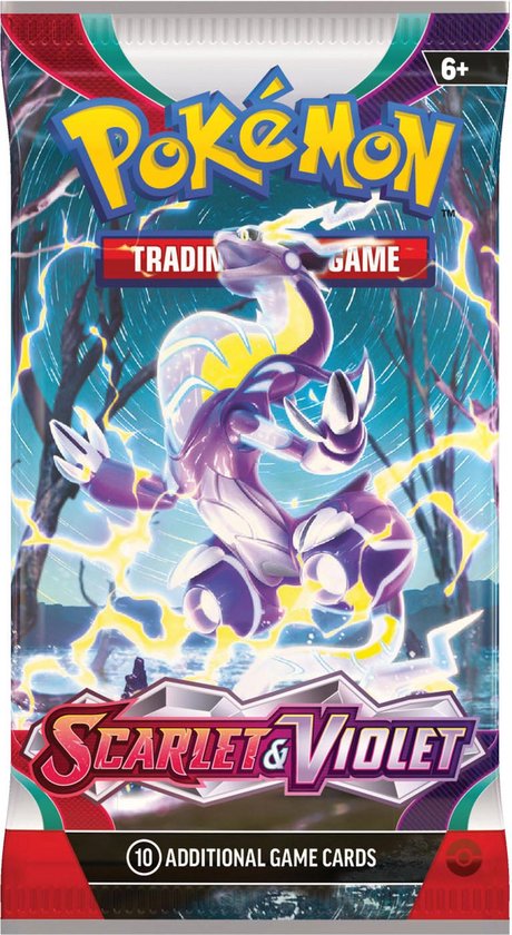 Pokemon Boosterpack - Scarlet & Violet - Booster - 1 pakje 10 kaarten - TCG