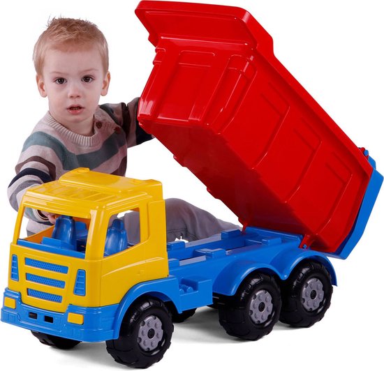 Polesie Kiepwagen XXL - 67 cm - Grote Vrachtwagen van Polesie — afbeelding 5
