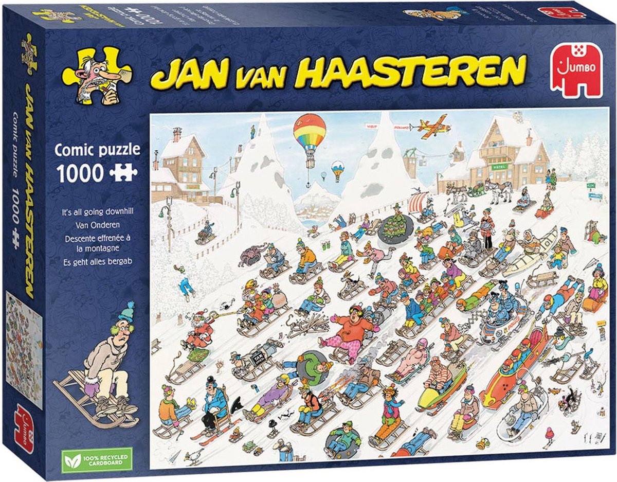 Jan van Haasteren Van Onderen! 1000 stukjes - Puzzel