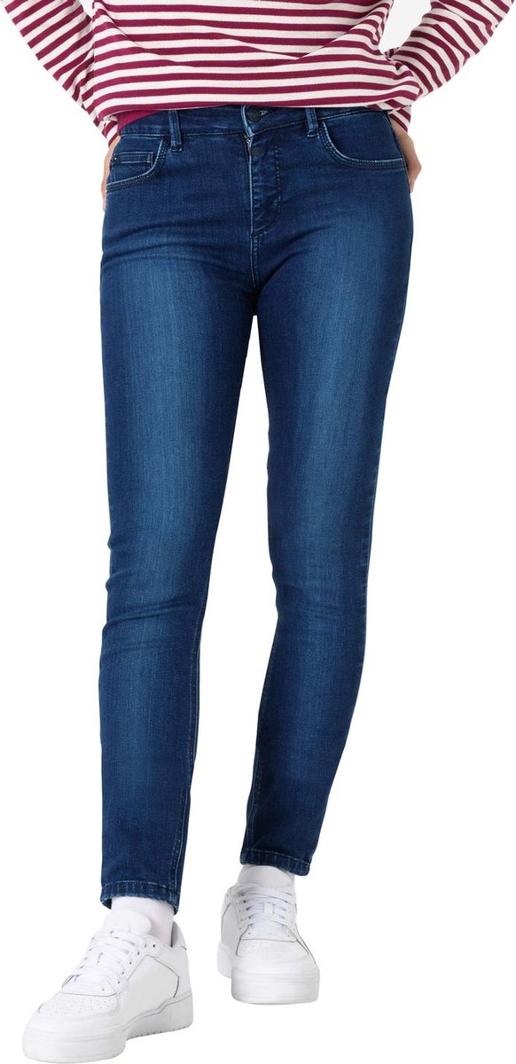 TIMEZONE Dames Jeans Broeken TIGHT ALEENATZ WOMANSHAPE skinny Fit Blauw 28W / 28L Volwassenen