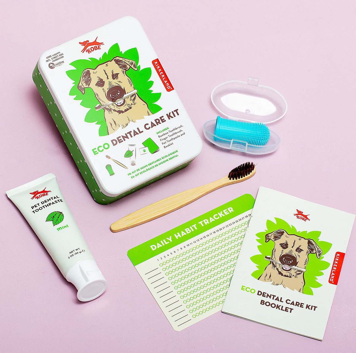Honden tandverzorgingskit van Kikkerland