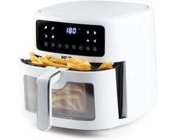 Domo DO1136FR friteuse Enkel 6 l Vrijstaand 1500 W Heteluchtfriteuse Wit
