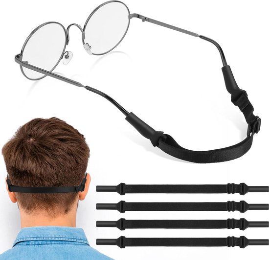 Elegante brillenkoord voor dames - leesbrilhouder en riemhouder om de