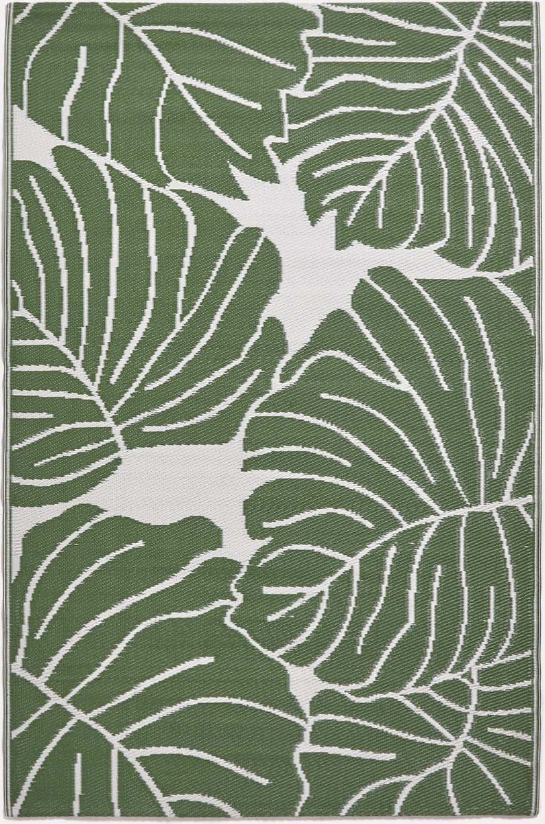 Homescapes Ada polypropyleen buitentapijt met bloemmotief 120 x 180 cm