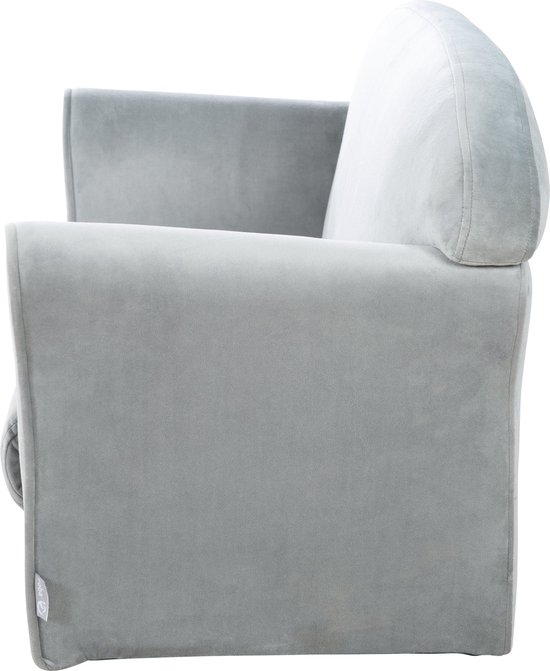 Roba Banc Enfant Lil Canapé Junior 38 X 78 X 43 Cm Velours Grijs