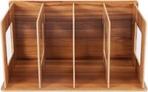 Bol.com 1 stuk - Bureaubladopbergrek - Eenvoudige houten boekenplank - DIY creatief CD-rek - Boekopbergrek - Multifunctioneel bu... aanbieding