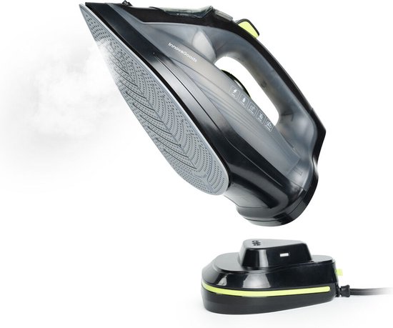 2-in-1 snoerloos stoomstrijkijzer Stiron InnovaGoods 2400 W 20-30 g/min
