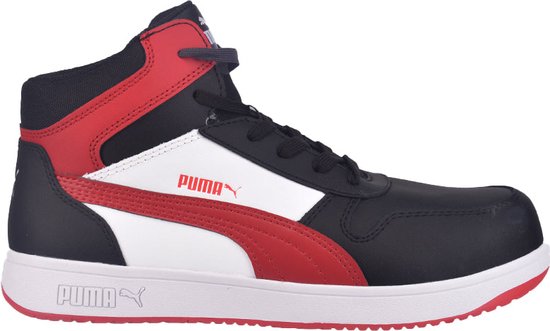 Puma Frontcourt Black White Red S3L 630050 Zwart Wit 47 bol