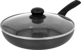 Bol.com Brunbeste Hapjespan Keramisch - 30 cm - Met 3-laagse Krasbestendige Antiaanbaklaag! aanbieding