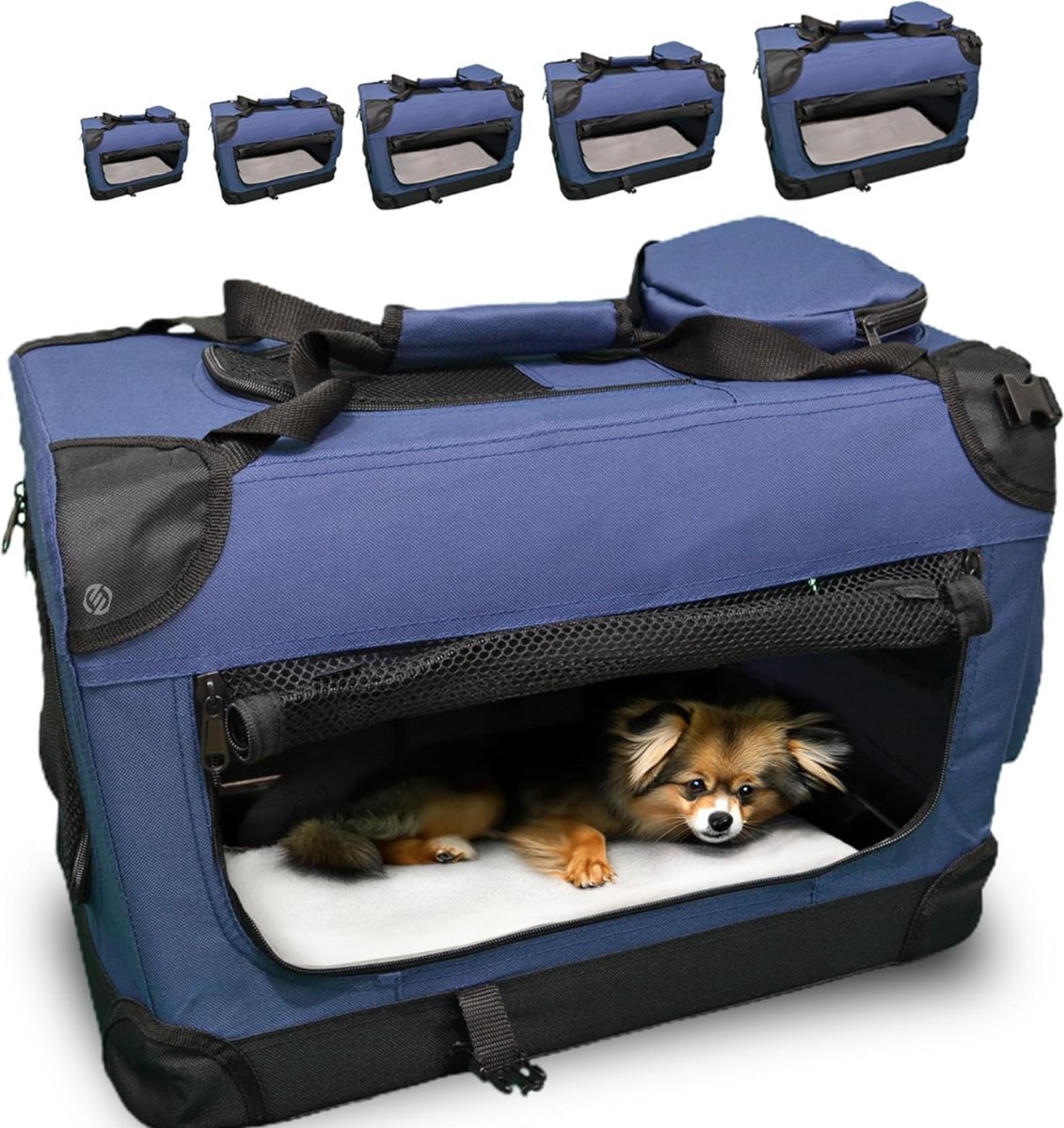 Equivera Katten Vervoersbox - Kattenvervoersbox - Reistas Katten - Reismand - Kattendraagtas - Transporttas