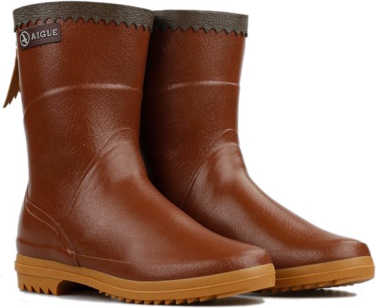 Aigle Bison Lady - Dames Cognac laarzen 35