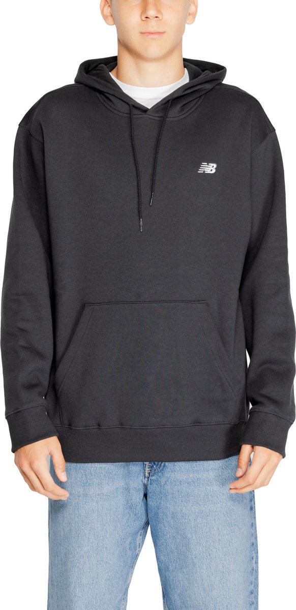 New Balance Sport Essentials Fleece Hoodie Heren Trui Zwart