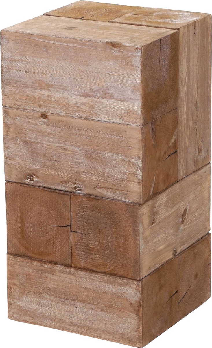 MCW Bloementafel MCW-A15, bloemenstandaard, dennenhout rustiek massief MVG-gecertificeerd ~ 60cm