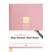 Purpuz Planner 2025 Agenda - Agenda 2025 - Doelen Planner 2025 - Engels - Stop Dromen. Start Doen!