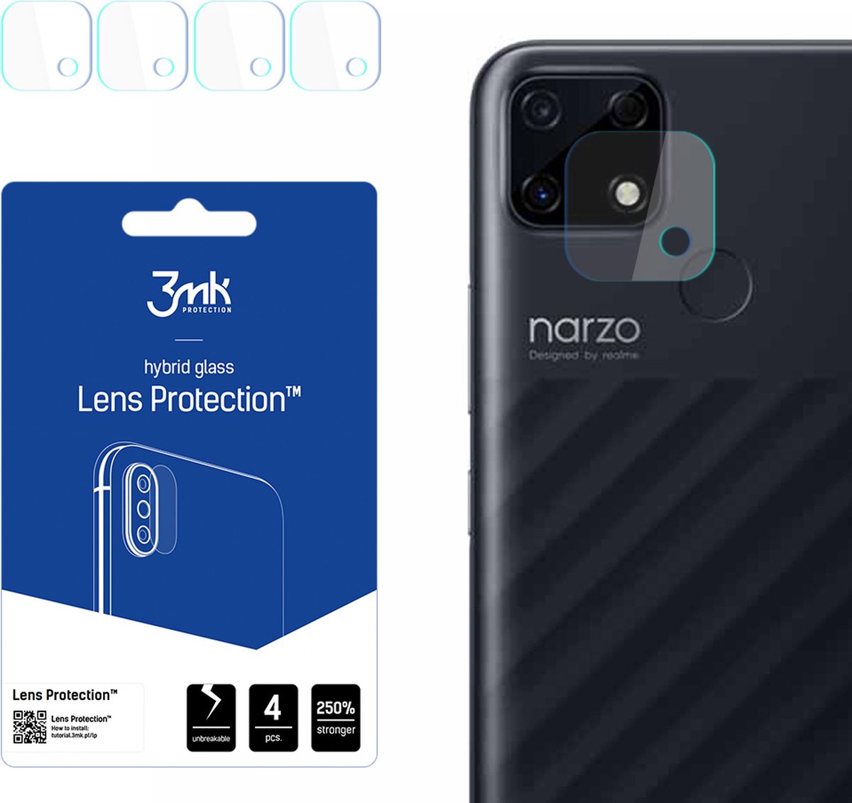 Realme Narzo 30A - 3mk Lens Protection