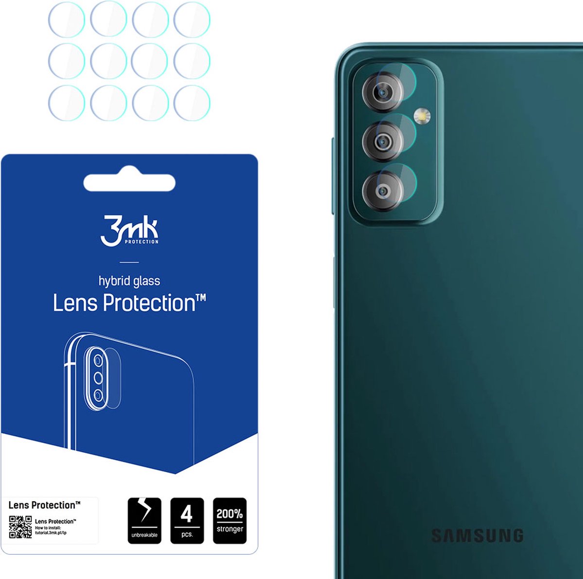 Samsung Galaxy F23 5G - 3mk Lens Protection
