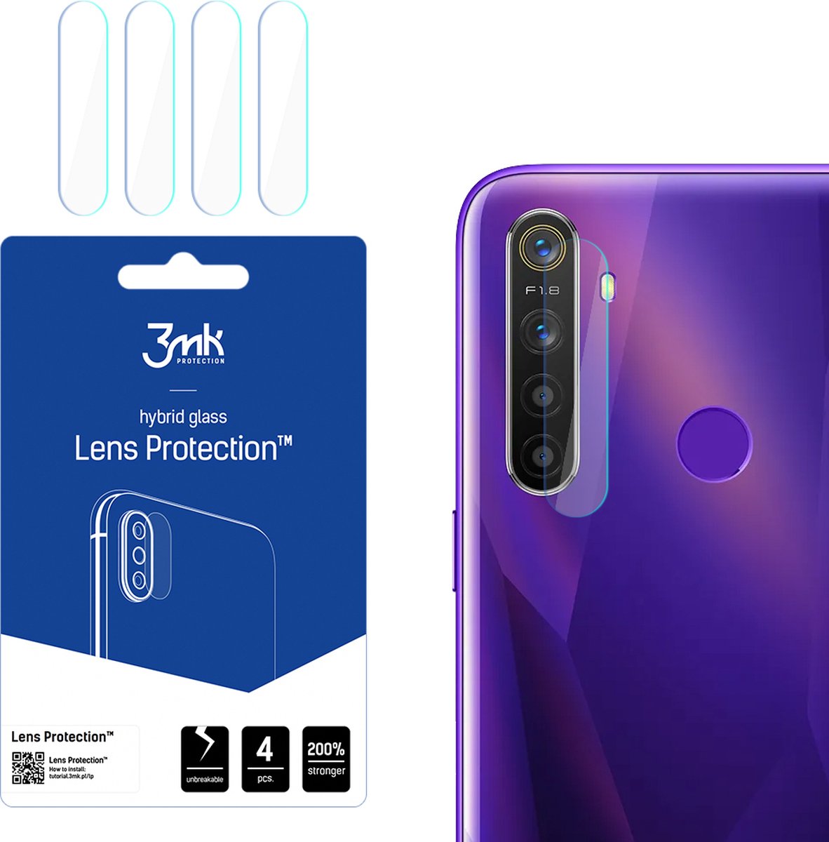 Realme 5 Pro - 3mk Lens Protection