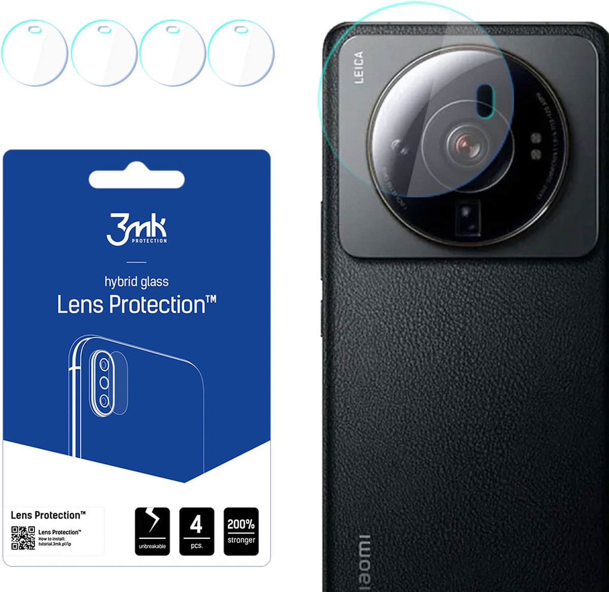 Xiaomi 12S Ultra - 3mk Lens Protection