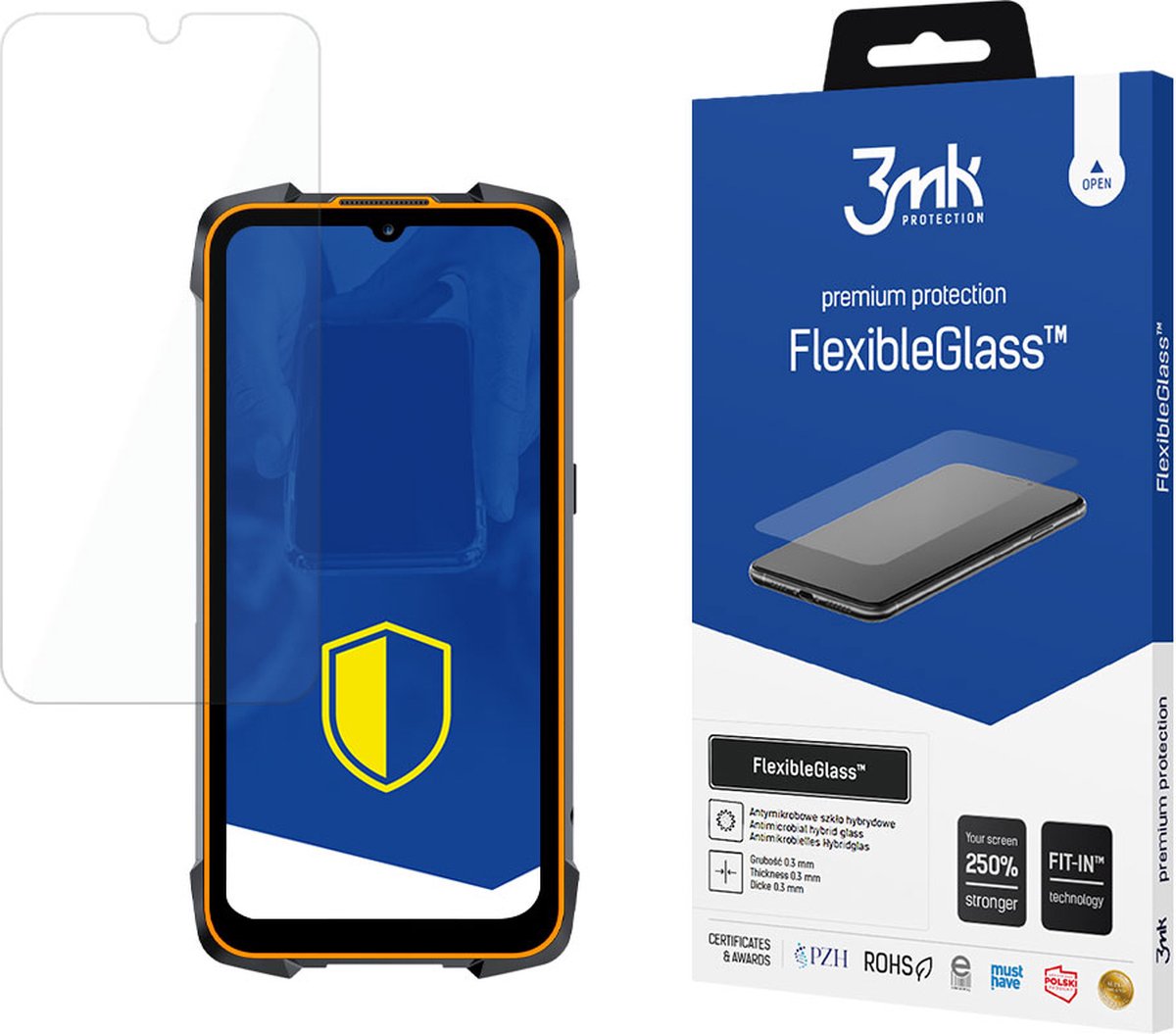 CUBOT King Kong 5 Pro - 3mk FlexibleGlass