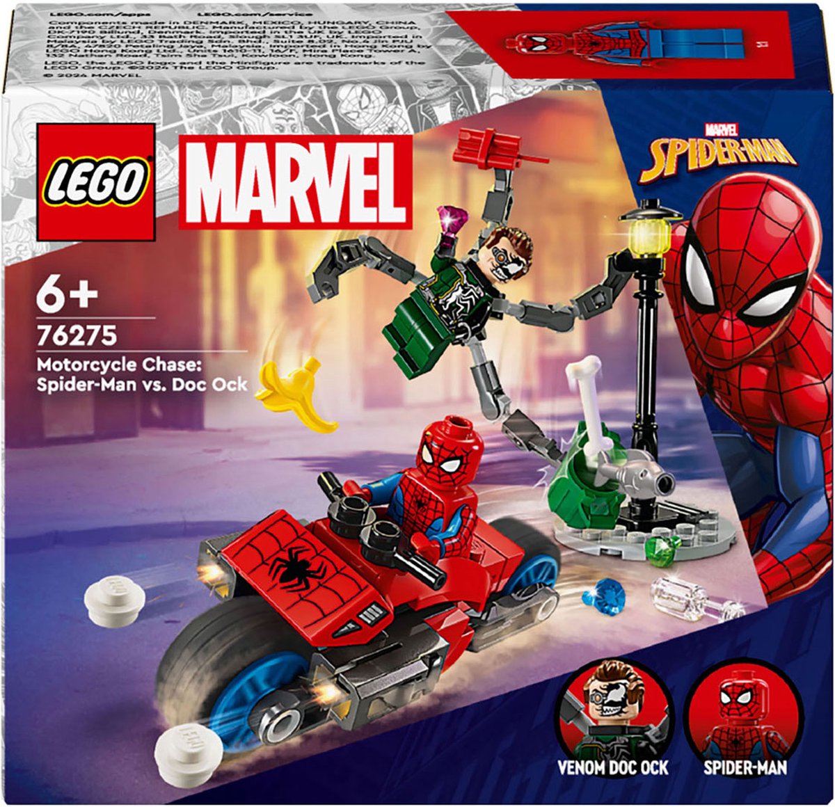 LEGO Marvel Motorachtervolging: Spider-Man vs. Doc Ock - 76275 — afbeelding 8