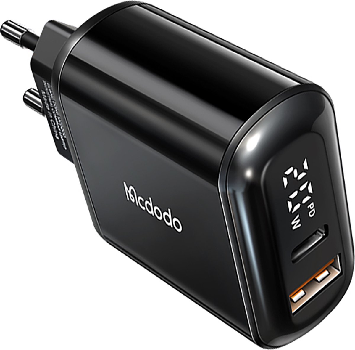 Mcdodo® Snellader - Oplader - Voor telefoon - USB-C USB-A - 20W