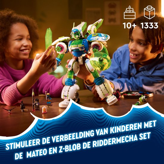 LEGO Dreamzzz Mateo and Z-Blob the Knight Battle Mech 71485 (6/8)