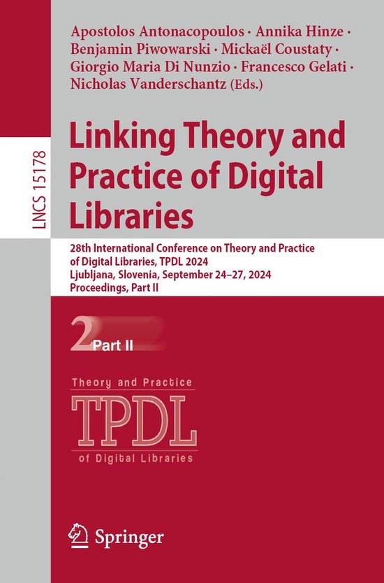 Springer Nature Proceedings Computer Science 2 - Linking The ... - cover