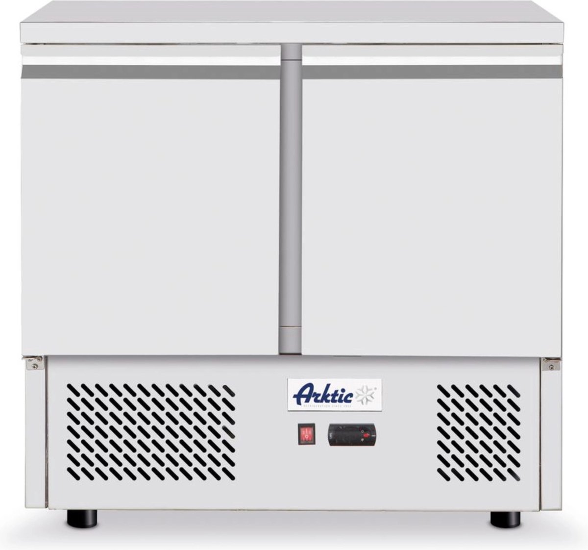 Arktic Koelwerkbank - KitchenLine - Energiezuinig - 300L - 2 Deuren 1/1 GN - -2°C/+8°C - Geforceerd - 900x700x880mm