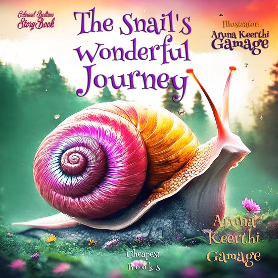 Asian Children Literature 26 - The Snail's Wonderful Journey - cover