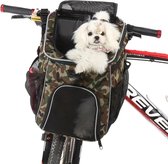 Bovista Fietsmand Hond - Hondenmand Fiets - Voorop - Fietstas Hond - Hondenfietsmand - Groen