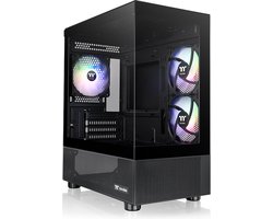Thermaltake View 170 TG ARGB Micro - PC Case - Behuizing - Gehard Glas - 3x120mm Ventilator - Zwart