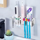 Ohulelks Porte-Brosse à Dents Électrique, Support Mural sans Perçage pour Rasoir Électrique, Support Mural pour Brosse à Dents pour Salle de Bain