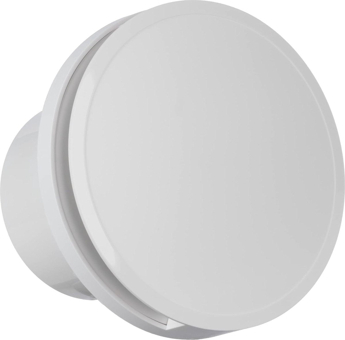 Badkamer Ventilator met timer en vochtsensor - diameter 100 mm - kogellagers - efficiënte ventilatie - badkamer keuken toilet.