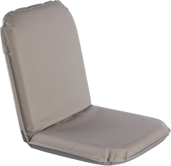 Comfort Seat Regular Cadet Grey - Verstelbaar Rugkussen met Intern Scharnierframe - 40 Posities | Bekleding vervaardigd uit Sunbrella Solution Dyed Acryldoek - Galvaniseerd Intern Frame - Anti-slip onderzijde - Verplaatsbaar zitcomfort - Bootstoel