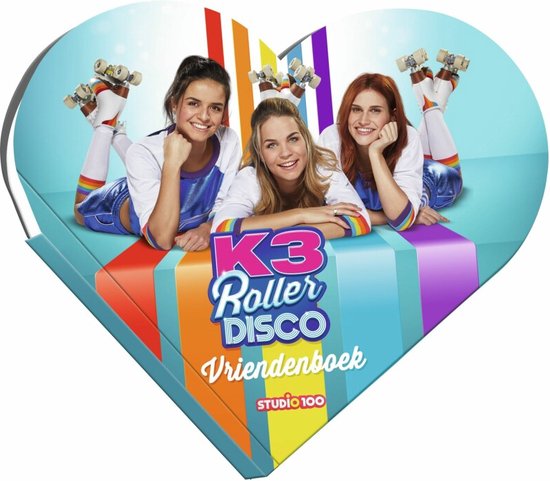 K3 Vriendenboek "Roller Disco"