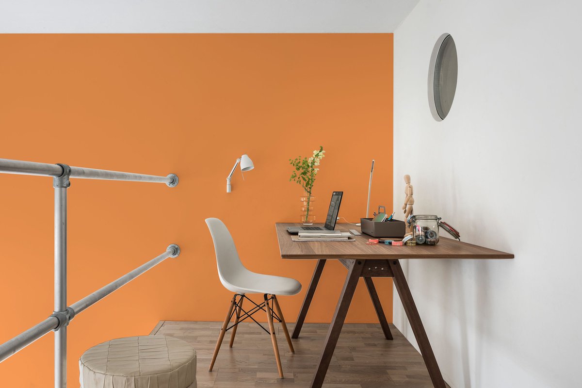 Levis - Ambiance Mur Satin Mix - Clear Orange B60 - Mengverf - 1 L – foto 5