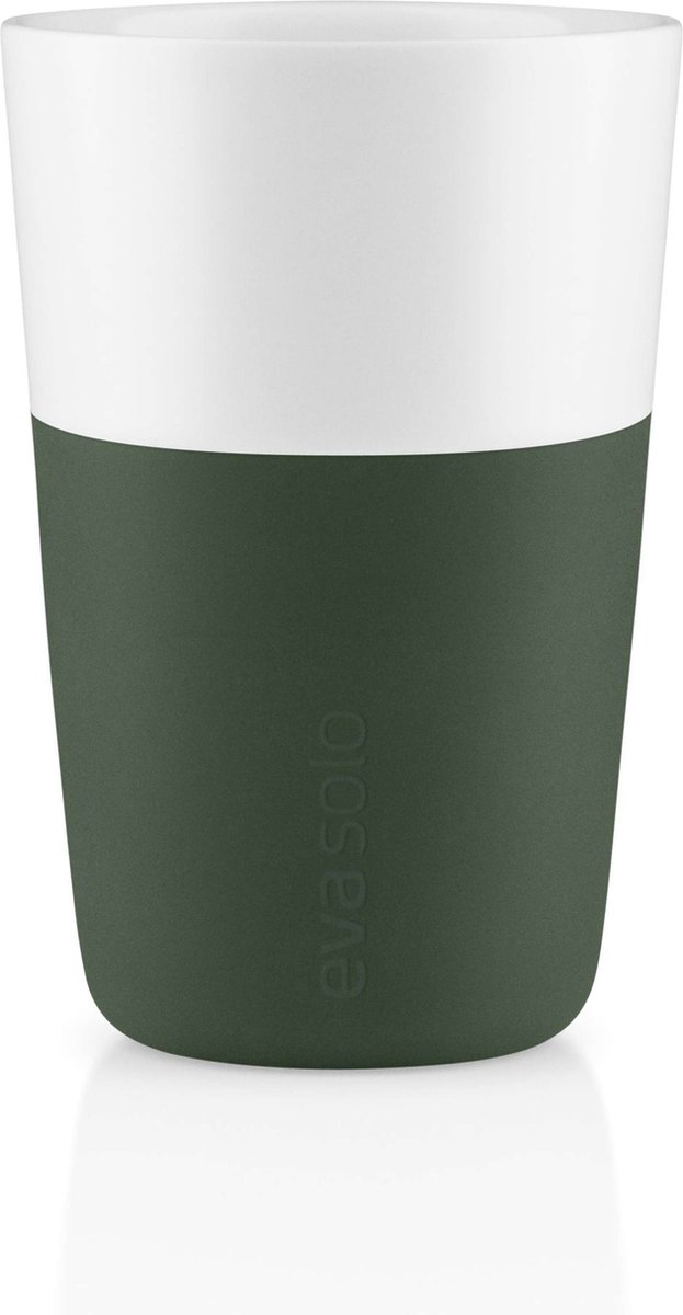 Eva Solo - Beker voor Cafe Latte Set van 2 Stuks Emerald Green - Aluminium - Groen