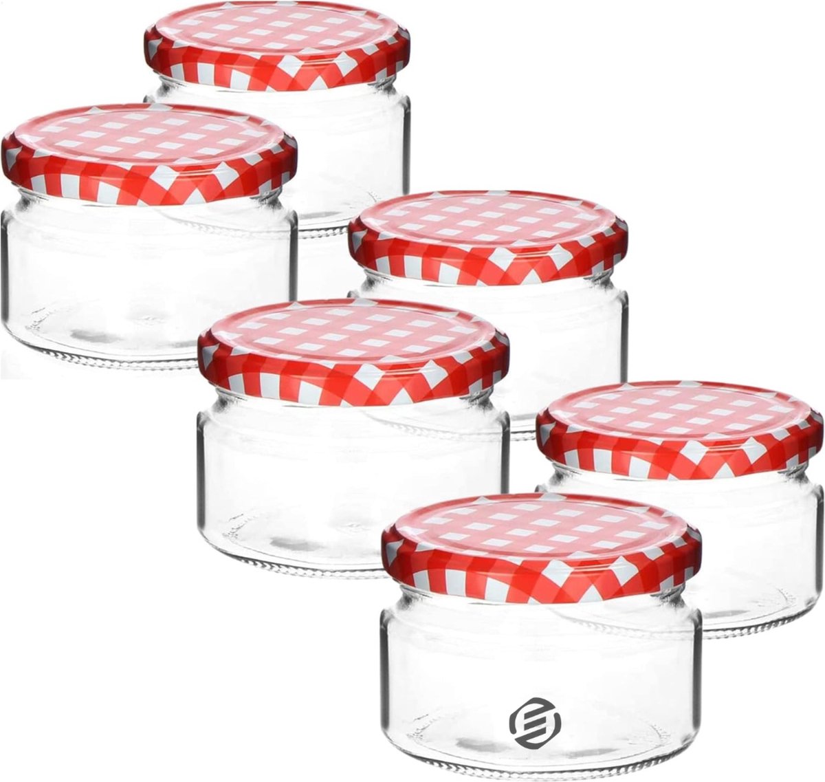 Equivera Overnight Oats Potjes - Muesli Beker - Mason Jar - Havermout - Set - Must have voor jouw ontbijt