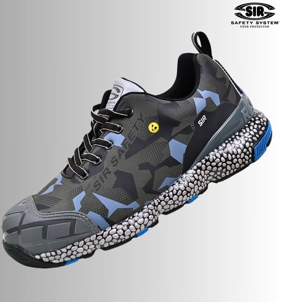 SIR SAFETY TURKANA Chaussures de travail S3S Ultra Légères et Antidérapantes - Chaussures de travail Ultra Confortables sans Métal