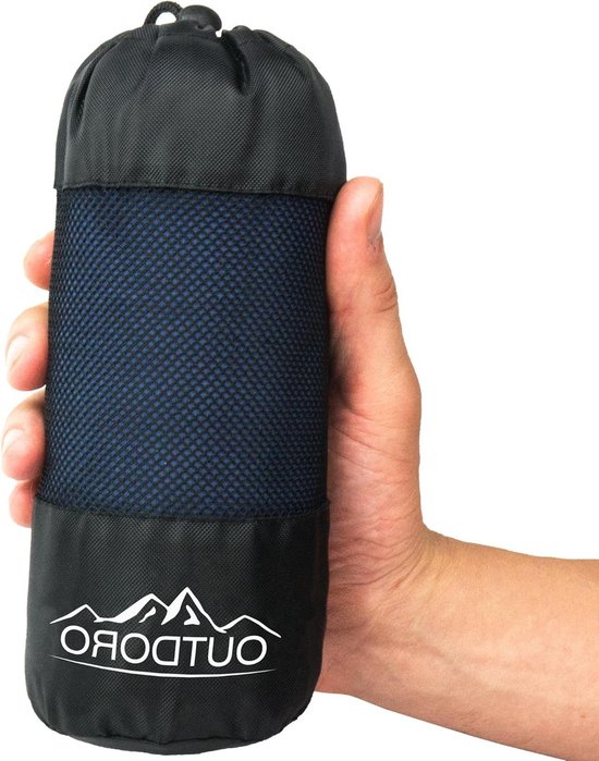 Sac de couchage Sac de couchage cabine ultraléger en Puur Katoen - Seulement 350 g - Compact et fin avec poche pour oreiller