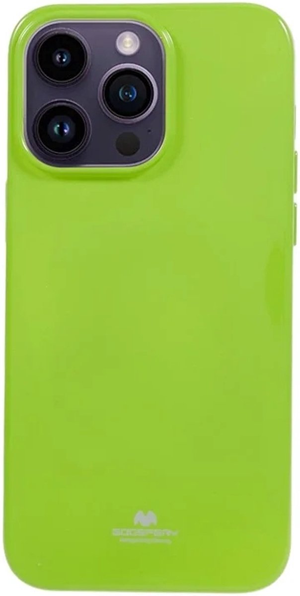 Goospery - iPhone 15 Pro Max - Backcover hoesje - Jelly - Groen