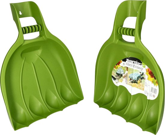 KOTARBAU® Bladklauw voor het verzamelen van bladeren en gras 2 stuks. Groen