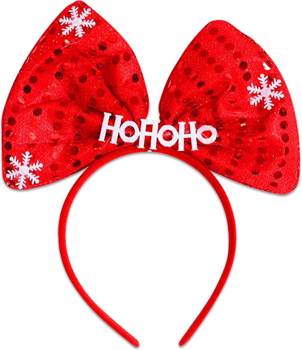 Q2P - Strik - Diadeem - Kerst - Kerstdiadeem - Tiara - Kersthaarband - Kerstversiering - Kinderen - Volwassenen