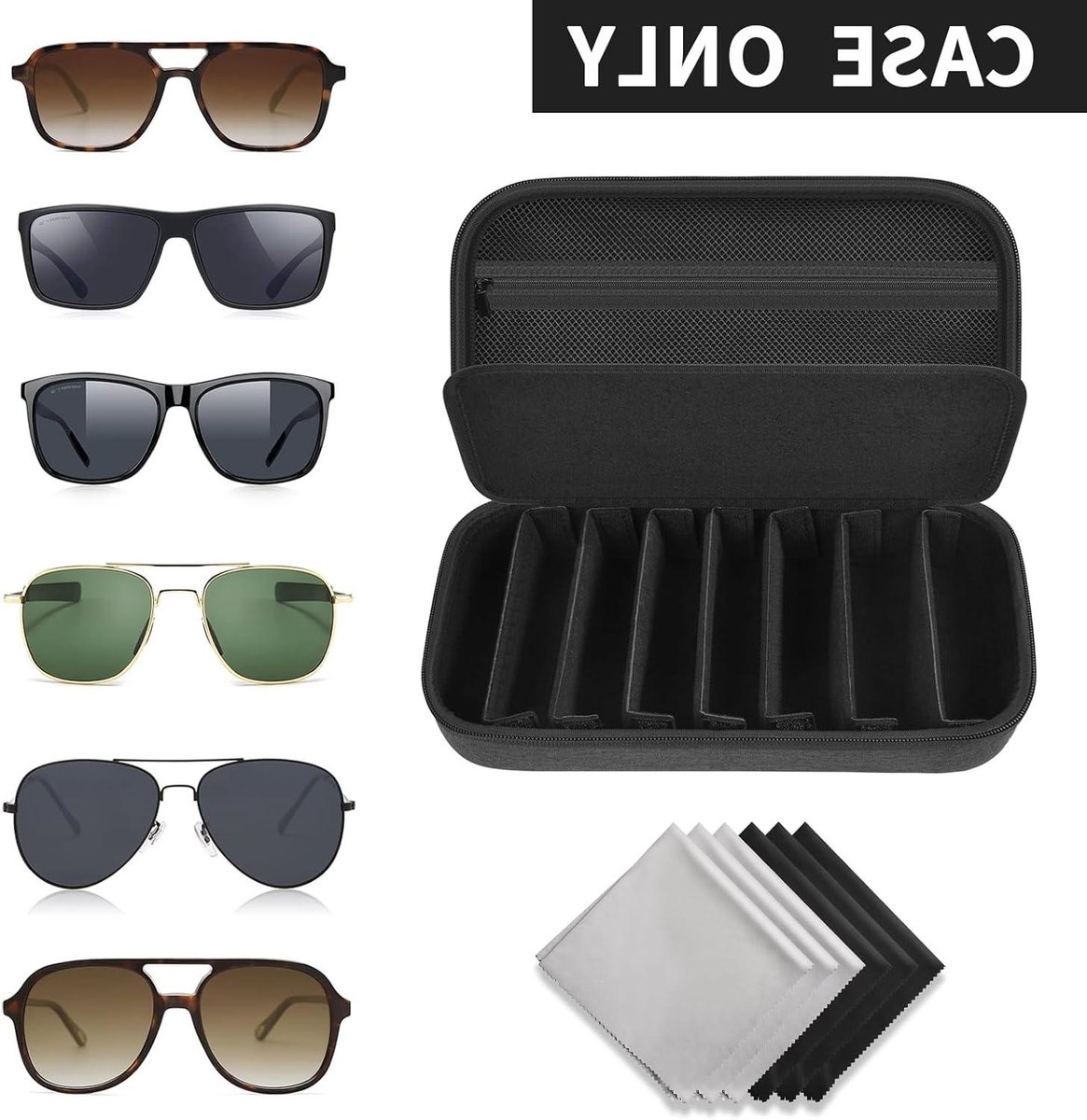 Zonnebrilcase Hard Case - Beschermende Etui voor Grapsa Zonnebrillen