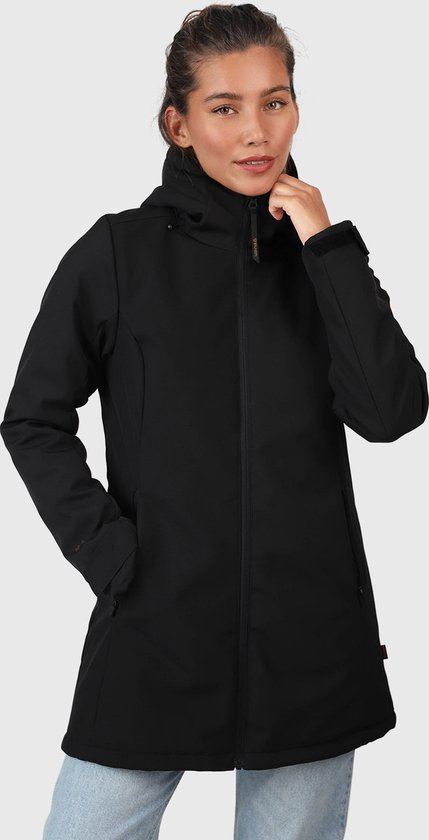 Brunotti Melle Veste Softshell Longue Femme - Zwart -